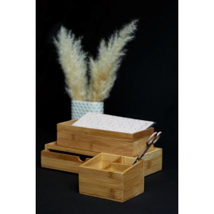 WENKO 23921100 - Opbergbox TERRA 28x14 cm bruin
