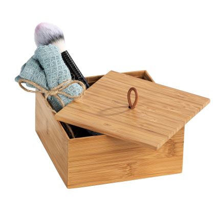 WENKO 23923100 - Opbergbox TERRA 15x7 cm bruin