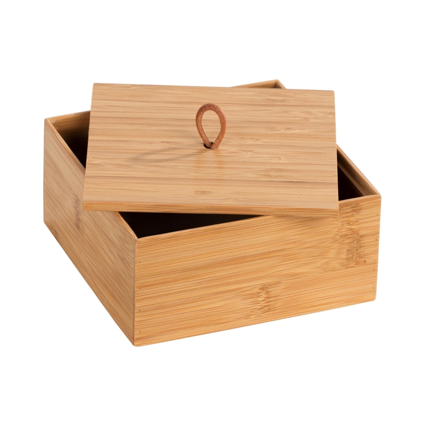 WENKO 23923100 - Opbergbox TERRA 15x7 cm bruin