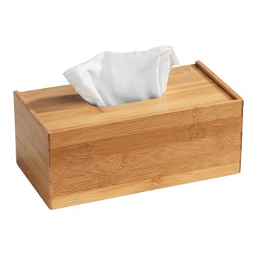 WENKO 23925100 - Doos voor zakdoekjes TERRA 25x13 cm bruin
