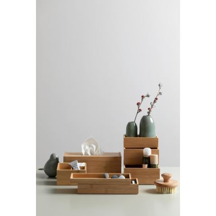 WENKO 23926100 - TERRA opbergbox 22 x 14 cm bruin