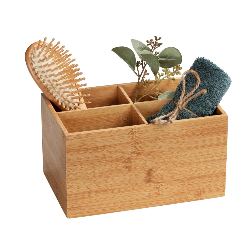 WENKO 23926100 - TERRA opbergbox 22 x 14 cm bruin