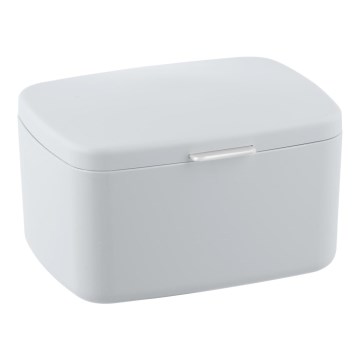 WENKO 23960100 - Box BARCELONA 19,5x16 cm wit/hoogglans chroom