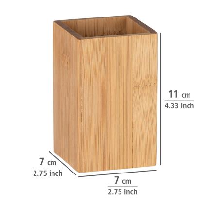 WENKO 23983100 - PADUA beker 7x11 cm bruin