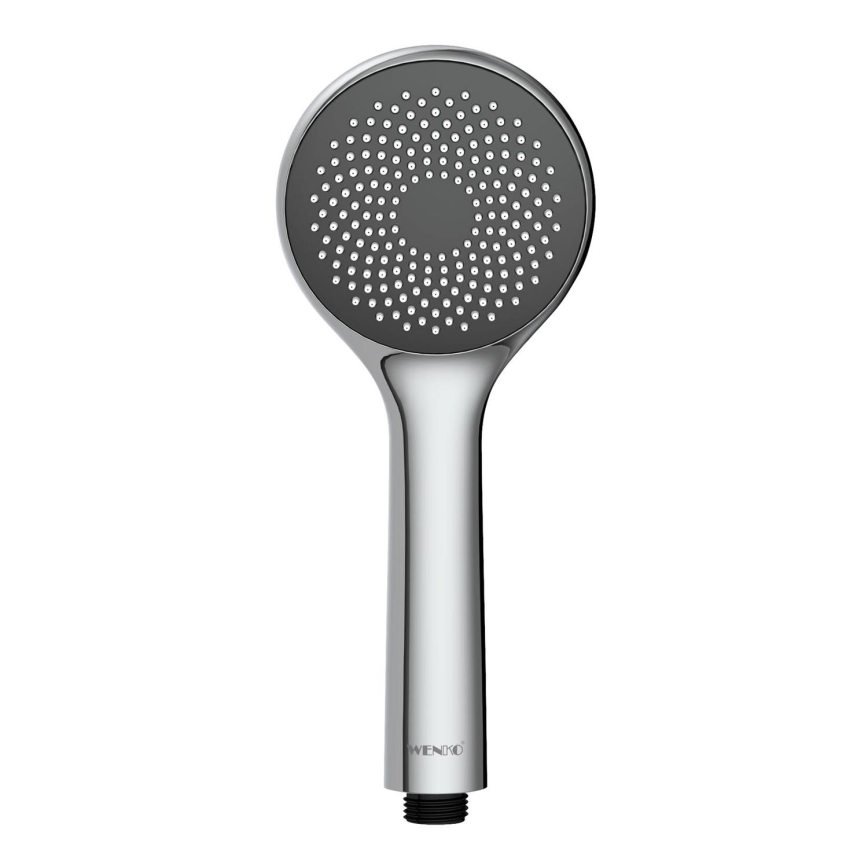 WENKO 23991100 - Douchekop met waterbesparend systeem 9,5x9,5 cm glanzend chroom/grijs