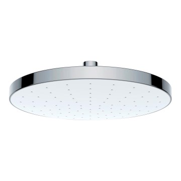 WENKO 24000100-Douchekop AUTOMATISCHE REINIGING 22,5x22,5 cm glanzend chroom/wit