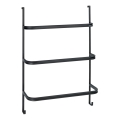 WENKO 24026100 - Handdoekhouder IRPINIA 54,5x77,5 cm zwart