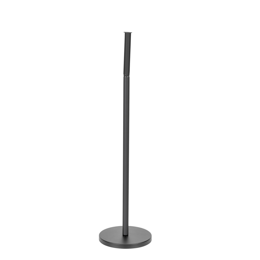 WENKO 24034100 - Toiletrolhouder 21x55 cm zwart/zilver