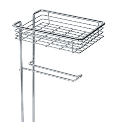 WENKO 24074800 - Toiletrolhouder 16x59 cm glanzend chroom