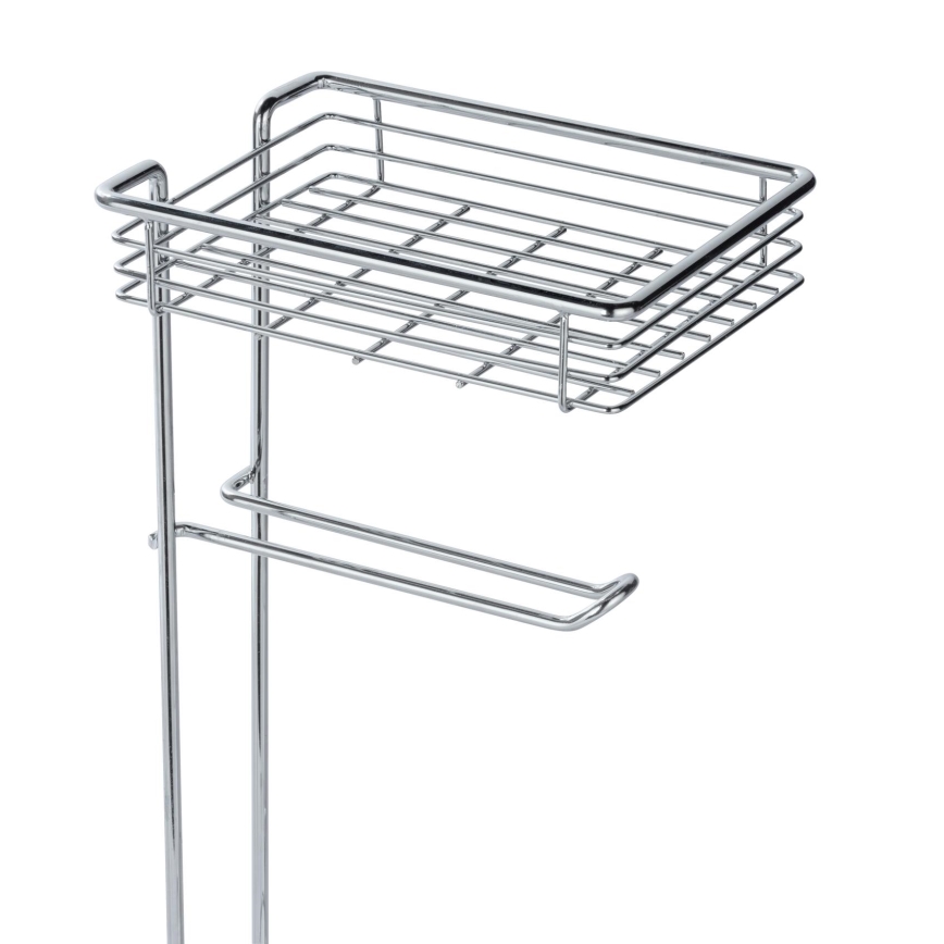 WENKO 24074800 - Toiletrolhouder 16x59 cm glanzend chroom