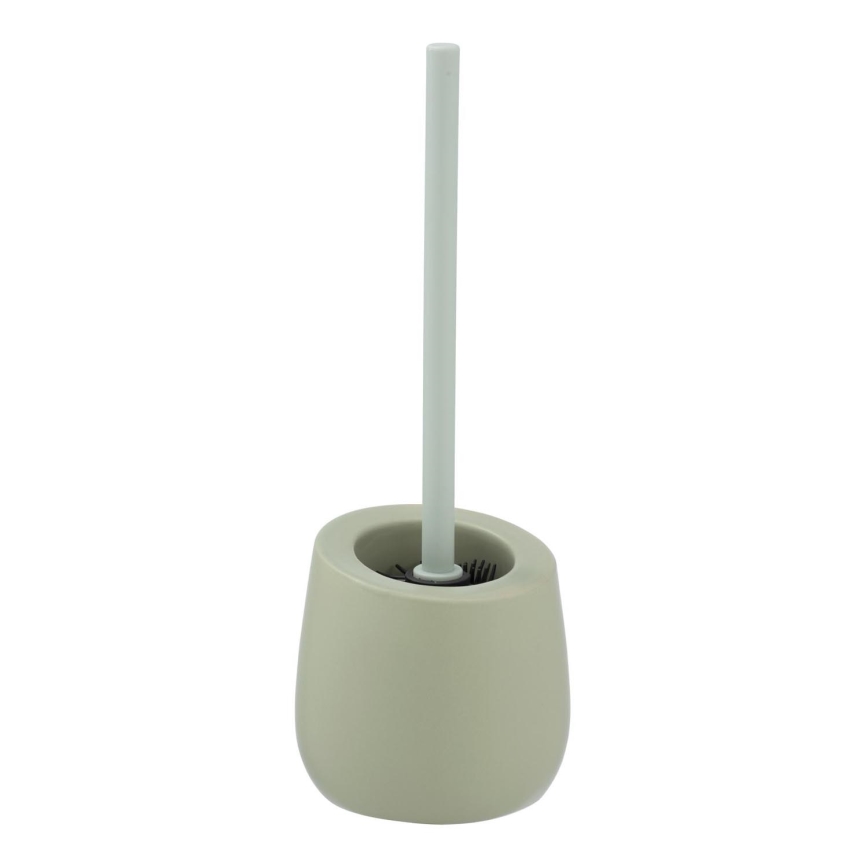 WENKO 24120100 - Toiletborstel BADI 13,5x38 cm groen