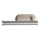WENKO 24166100 - Toiletpapierhouder TURBO-LOC OREA MATT 16x7 cm RVS/zilver