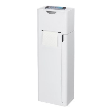 WENKO 24212100 - WC-borstel IMON 20 x 58,5 cm wit