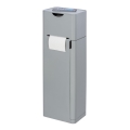 WENKO 24213100 - Toiletborstel IMON 20x58,5 cm grijs
