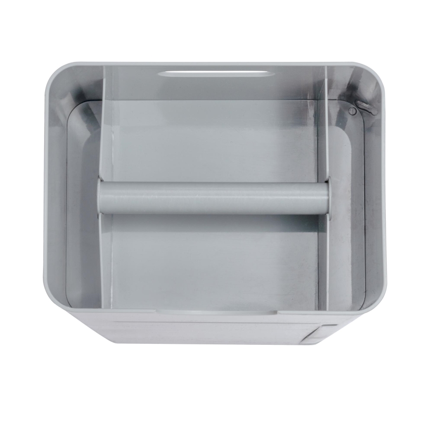 WENKO 24213100 - Toiletborstel IMON 20x58,5 cm grijs