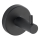 WENKO 24232100-Haak BOSIO BLACK 5,5x5,5 cm roestvrij staal/zilver