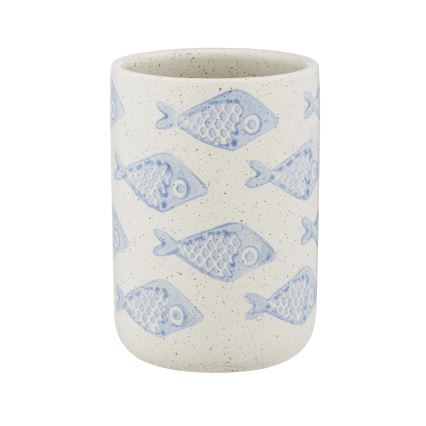 WENKO 24310100 - AQUAMARIN beker 8x11 cm beige