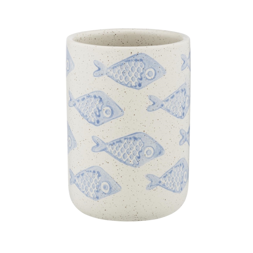 WENKO 24310100 - AQUAMARIN beker 8x11 cm beige