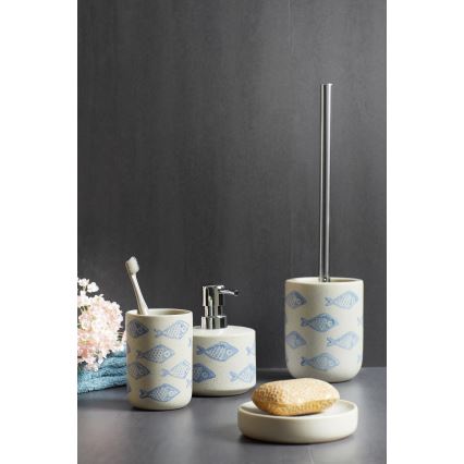 WENKO 24310100 - AQUAMARIN beker 8x11 cm beige