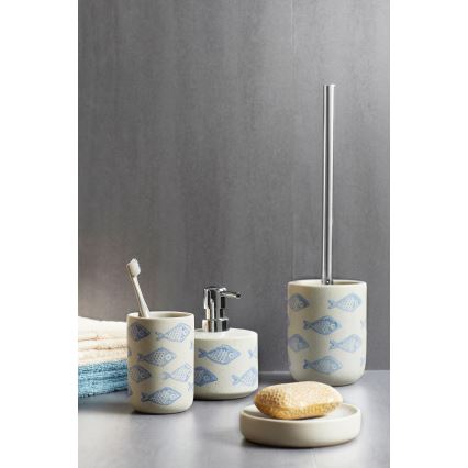 WENKO 24311100 - Zeepdispenser AQUAMARIN 475 ml beige