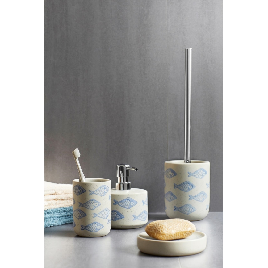 WENKO 24311100 - Zeepdispenser AQUAMARIN 475 ml beige
