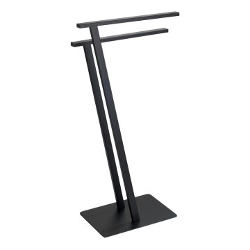 WENKO 24396100 - Handdoekenrek LIRIO 20x40 cm zwart