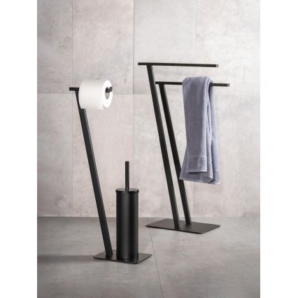 WENKO 24396100 - Handdoekenrek LIRIO 20x40 cm zwart