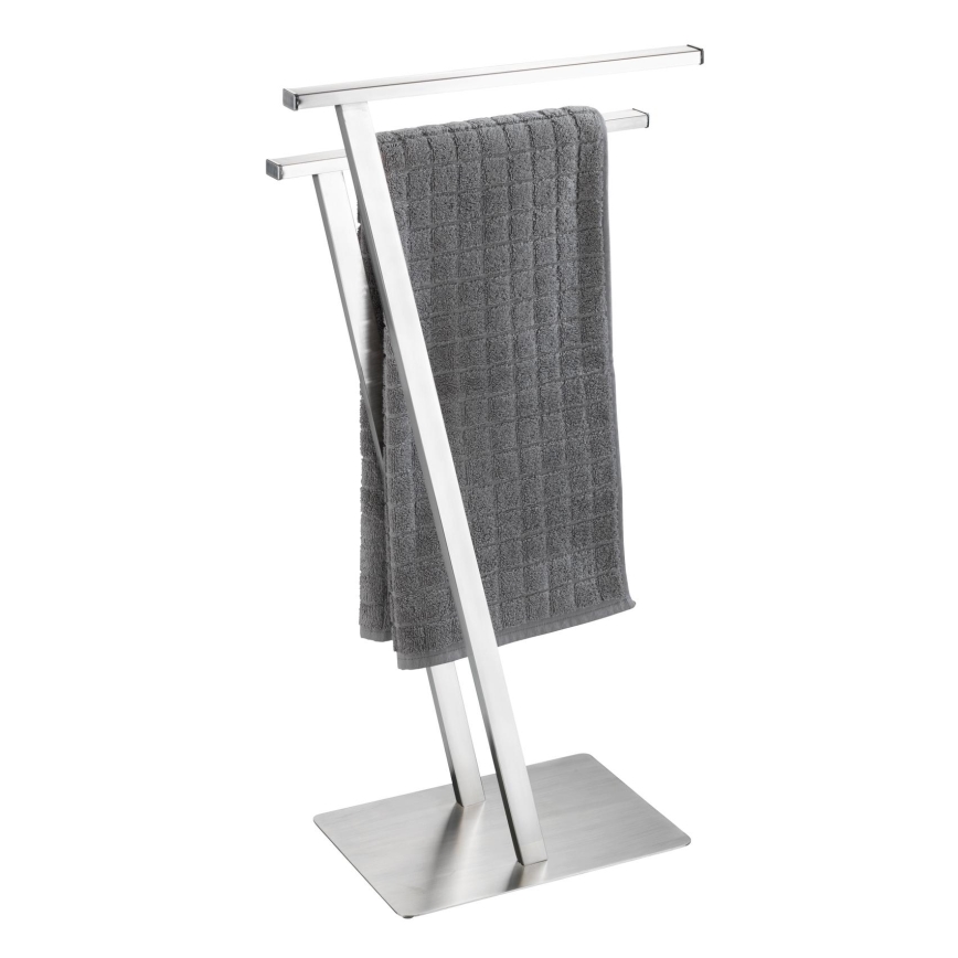 WENKO 24397100 - Handdoekhouder LIRIO 20x76,5 cm roestvrij staal/satijn