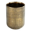 WENKO 24400100 - Tandenborstelbeker RIVARA 7,5x9,5 cm goud