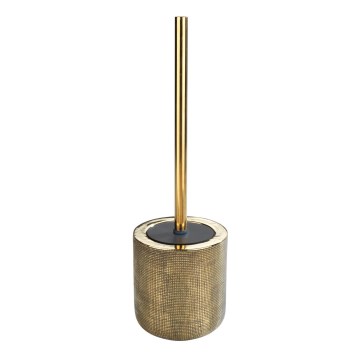 WENKO 24403100 - WC-borstel RIVARA 11,5x40 cm goudkleurig