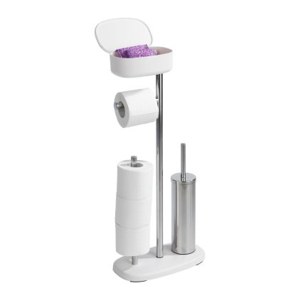 WENKO 24420100 - WC-set RIVAZZA 17 x 72,5 cm, wit
