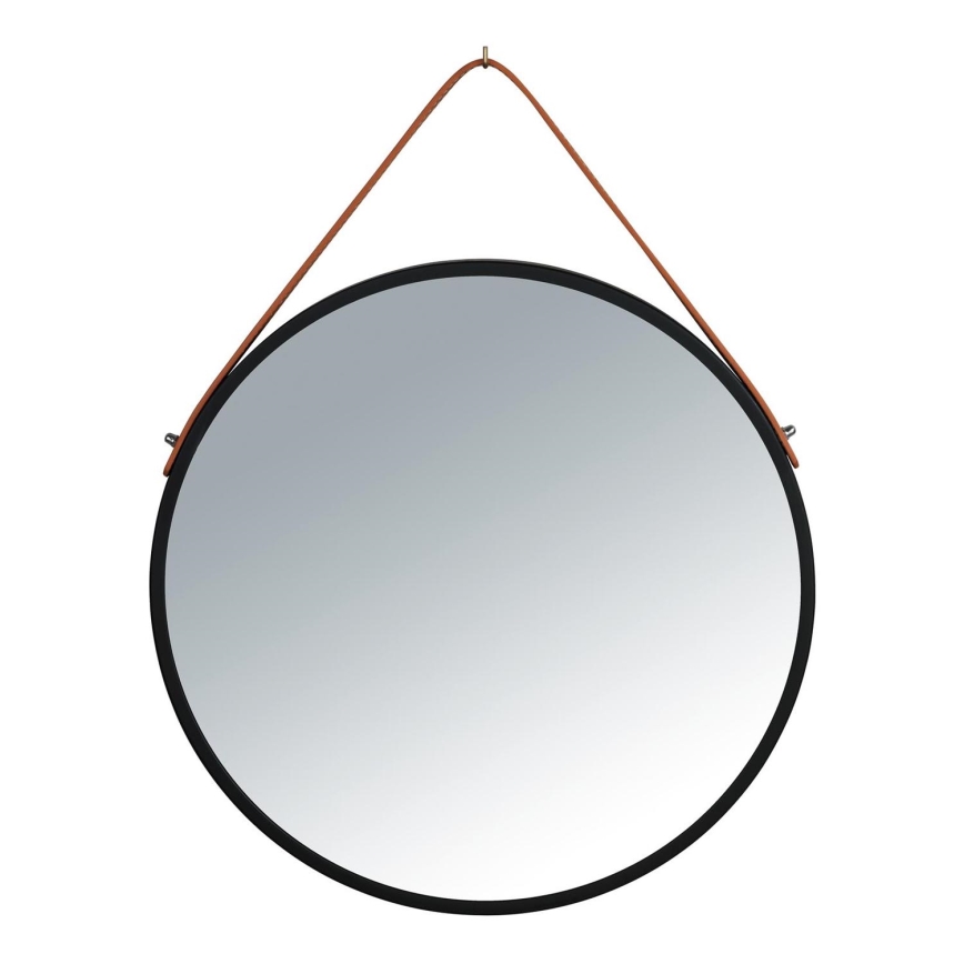 WENKO 24424100 - Spiegel BORRONE 40x40 cm zwart/zilver