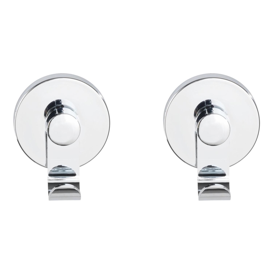 WENKO 24466100 - VACUUM-LOC haak, 6 x 7 cm, glanzend chroom