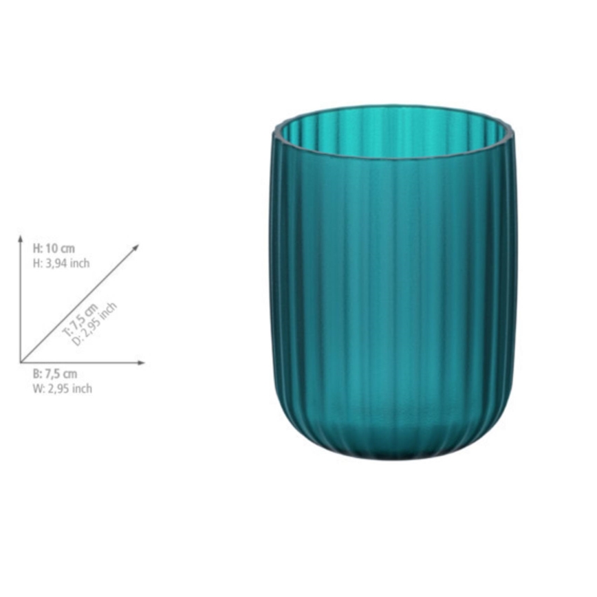 WENKO 24479100 - Beker AGROPOLI 7,5x10 cm turkoois