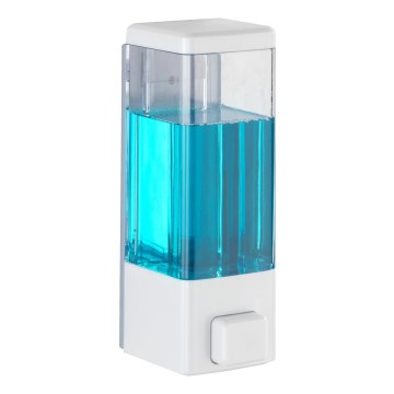 WENKO 24594100-Zeepdispenser ISTRES 320 ml wit/helder