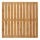 WENKO 24610100 - BAMBUSA vloermat 50x50 cm bruin