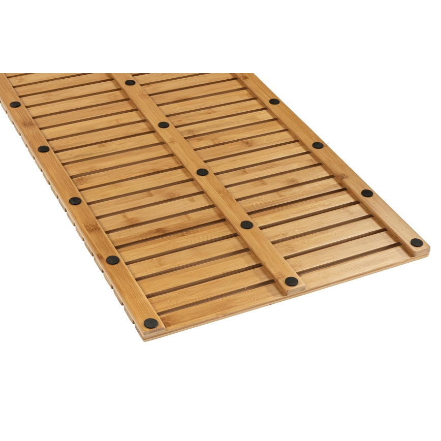 WENKO 24611100 - Deurmat BAMBUSA 100x50 cm bruin