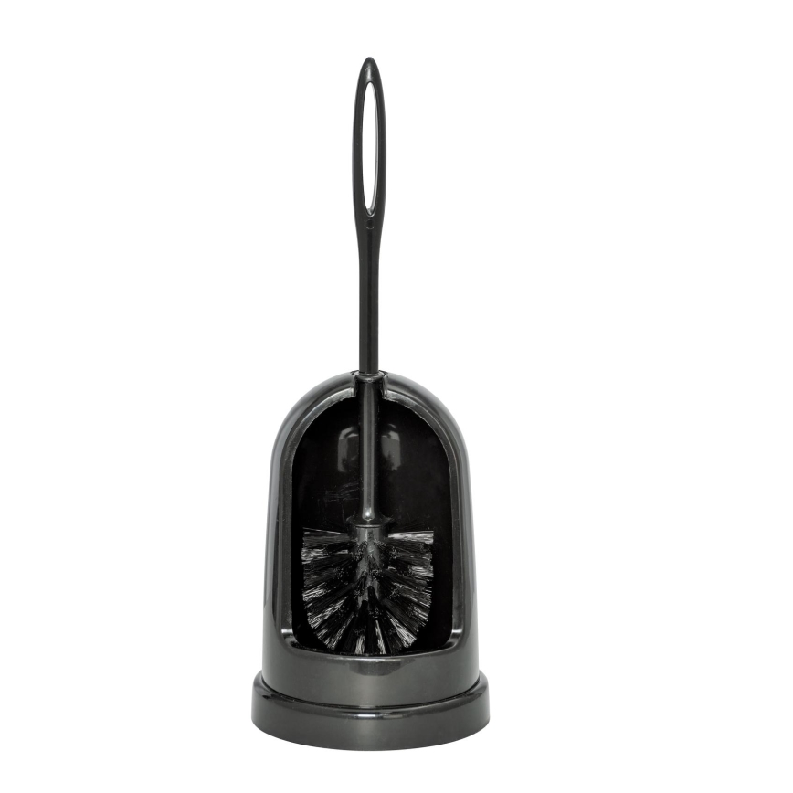 WENKO 24637100 - WC-borstel STANDARD 14x40 cm zwart