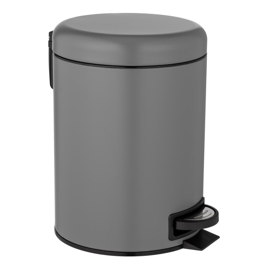 WENKO 24682100 - Mand LEMAN 21x24 cm grijs/zwart