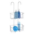 WENKO 24758100 - Doucherek MILO 25x55 cm zilver/helder