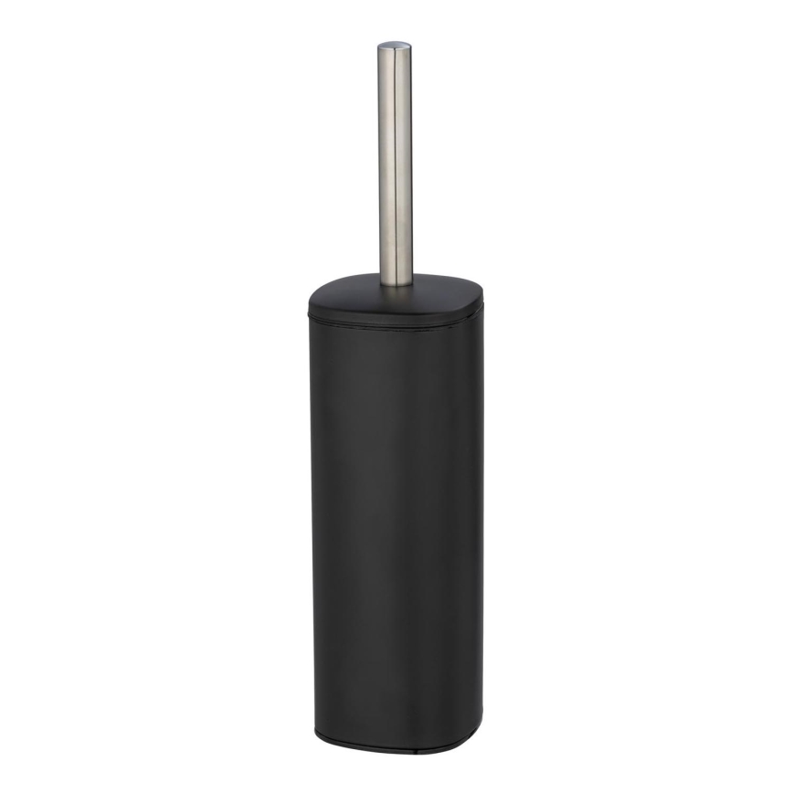 WENKO 24778100 - WC-borstel ALASSIO 9,3x39,2 cm roestvrij staal/zwart