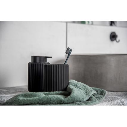 WENKO 24803100 - Beker BELLUNO 8x11 cm zwart