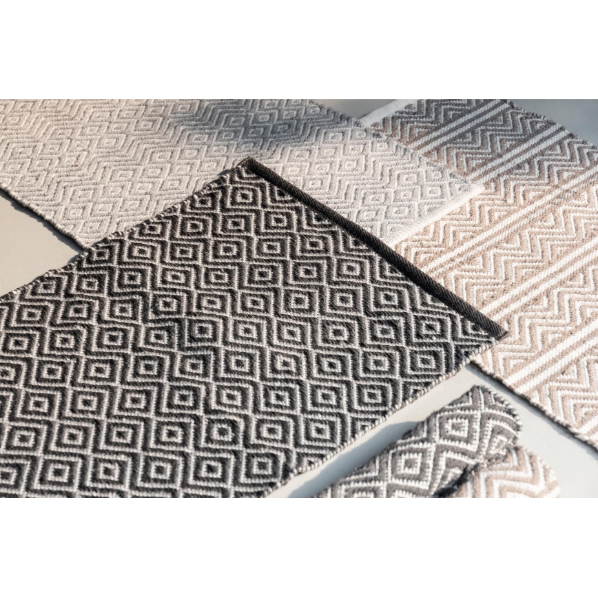 WENKO 24868100-Badmat SHAKI 50x80 cm beige/wit