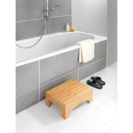 WENKO 24870100 - Kruk BAMBUSA 40x30 cm bruin