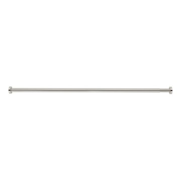 WENKO 24888100 - Douchestang LUZ 185x2,8 cm roestvrij staal/glanzend chroom