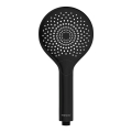 WENKO 24925100 - Douchekop met waterbesparend systeem, Ø 12 cm, zwart