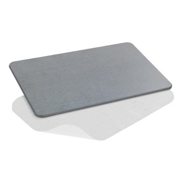 WENKO 24936100-Badmat SIMI 39x60 cm grijs