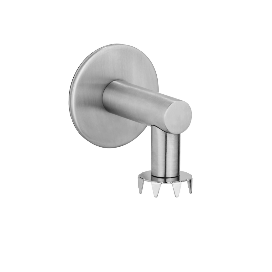 WENKO 24971100-Zeephouder TURBO-LOC 4,5x7 cm zilverkleurig