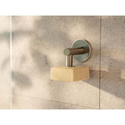 WENKO 24971100-Zeephouder TURBO-LOC 4,5x7 cm zilverkleurig