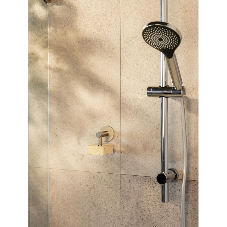 WENKO 24971100-Zeephouder TURBO-LOC 4,5x7 cm zilverkleurig